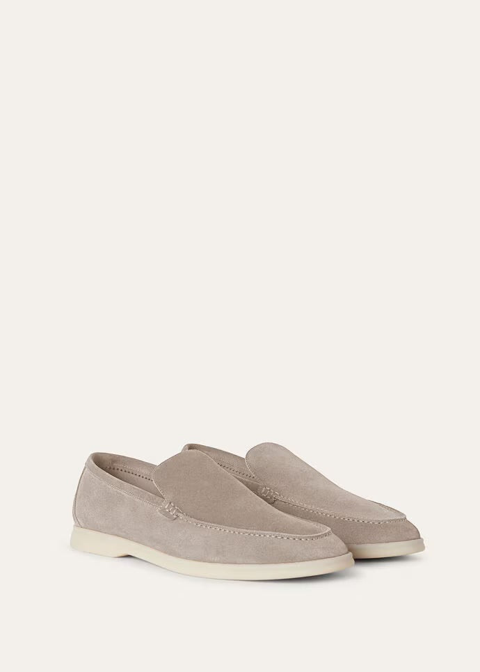 The Loïc Suede Loafer - Stone