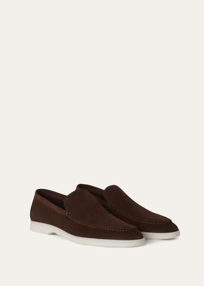 The Loïc Suede Loafer - Chocolate