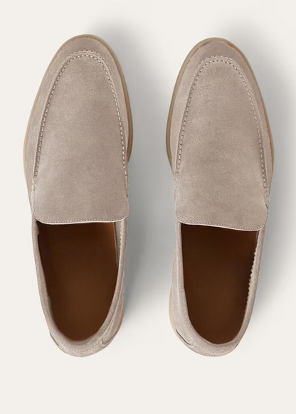 The Loïc Suede Loafer - Stone
