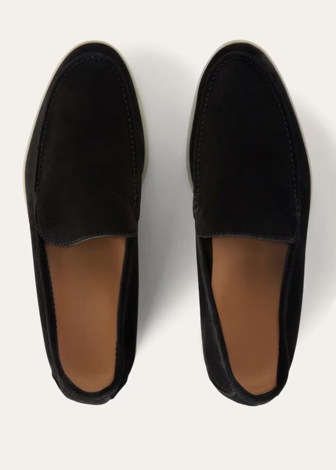 The Loïc Suede Loafer - Jet Black