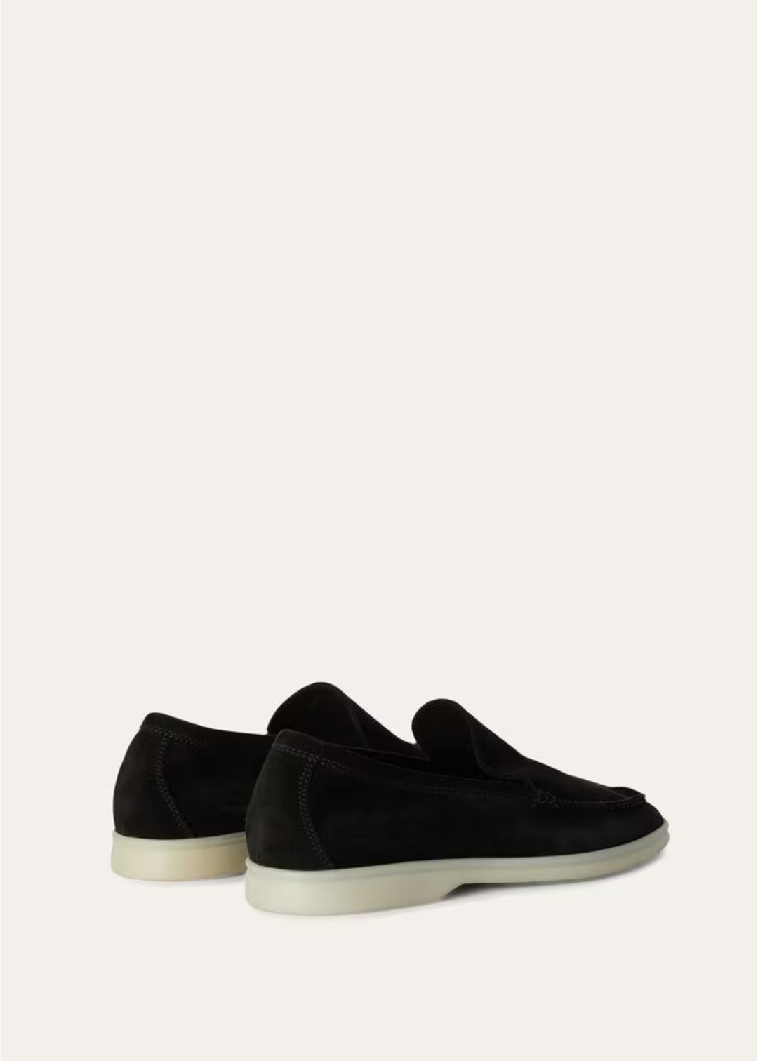 The Loïc Suede Loafer - Jet Black