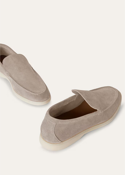 The Loïc Suede Loafer - Stone