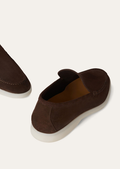 The Loïc Suede Loafer - Chocolate