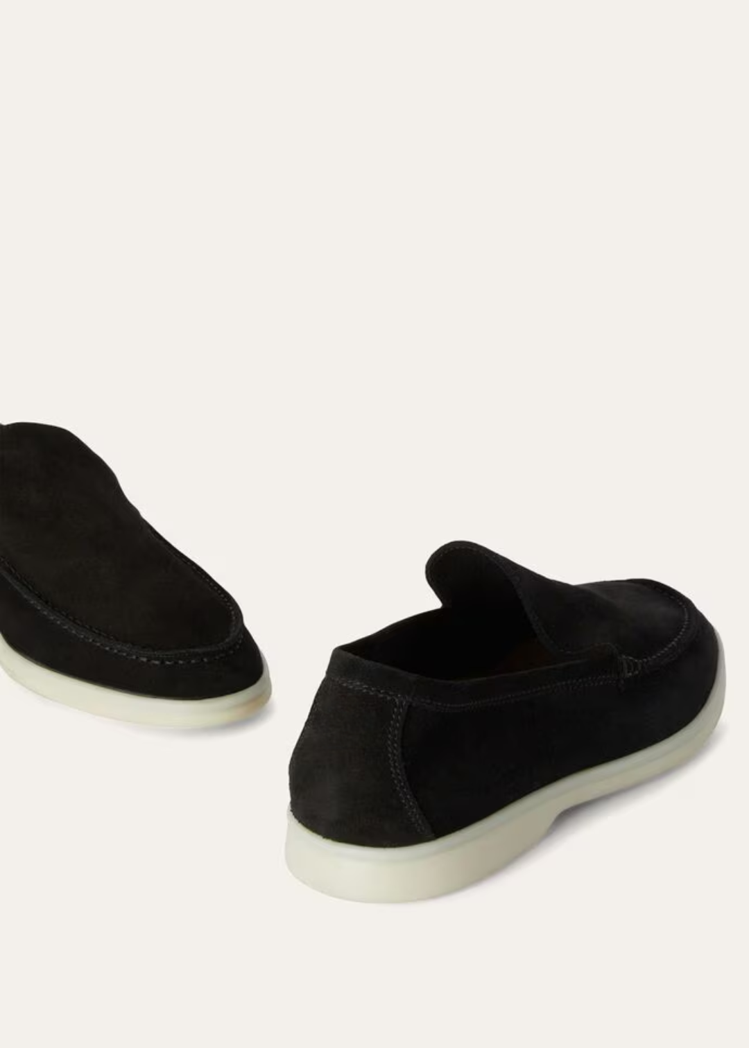 The Loïc Suede Loafer - Jet Black